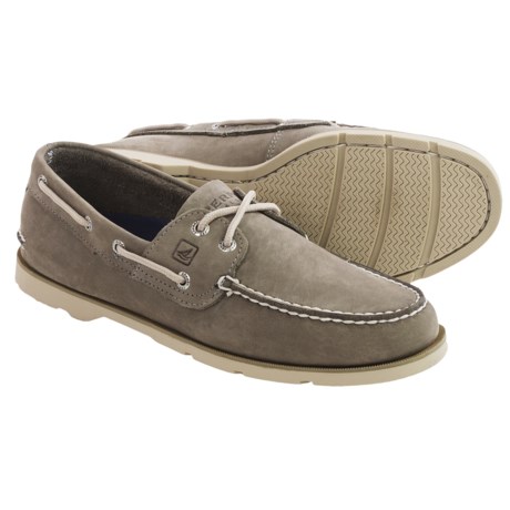 Sperry Leeward Boat Shoes - Nubuck (For Men)