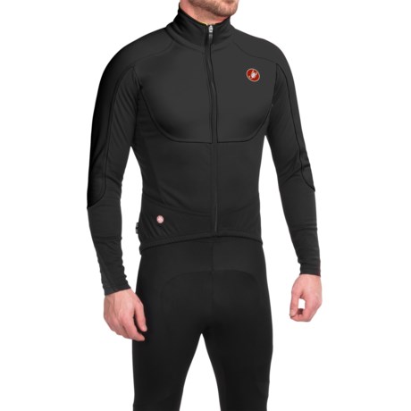 Castelli Passo Giau Cycling Jacket - Windstopper®, Full Zip (For Men)