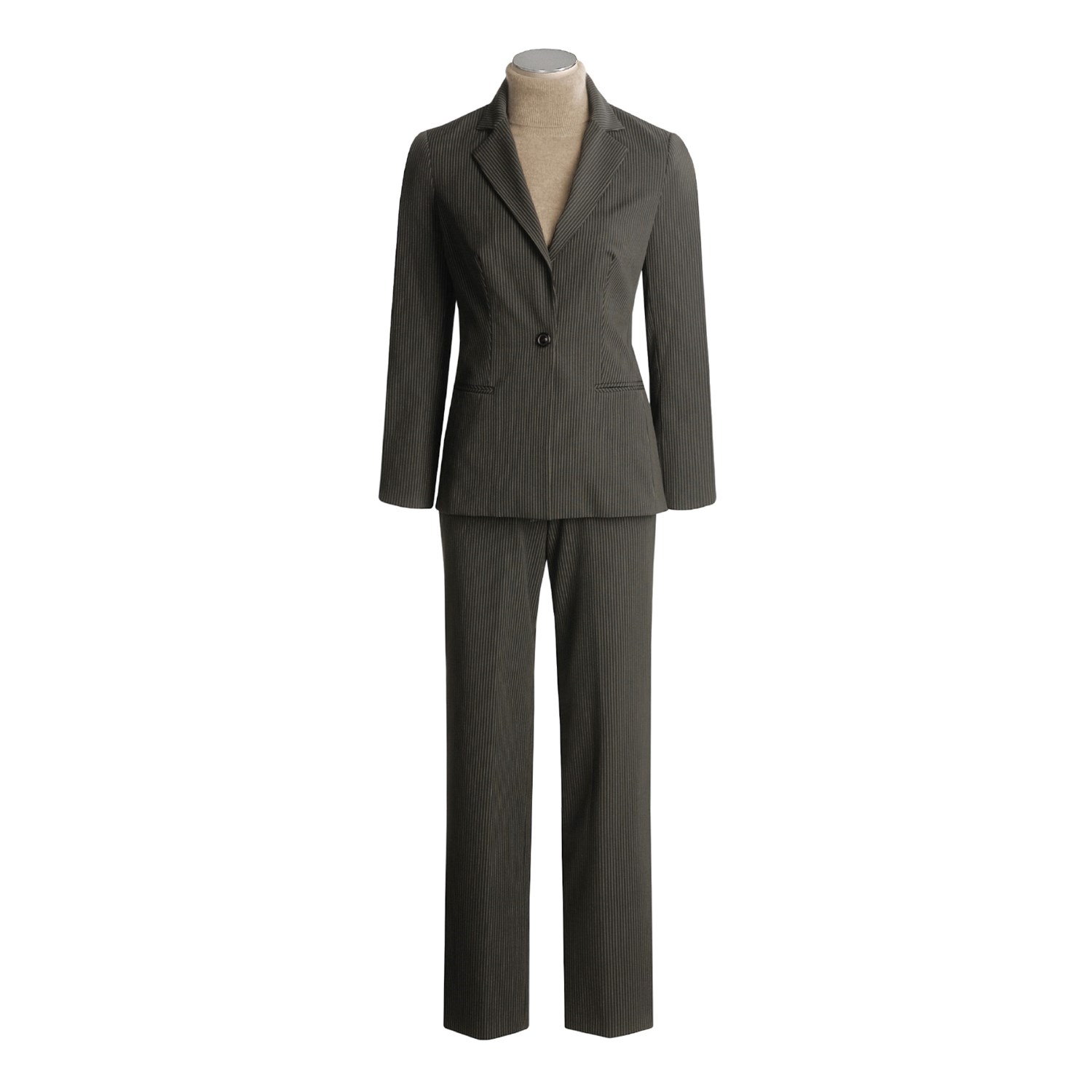 Blue Ice Pinstripe Pant Suit (For Women) 1199N - Save 55%
