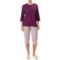 Calida Spring Time Pajamas - Elbow Sleeve, Capris (For Women)