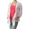 Eight Eight Eight Open-Front Cardigan Sweater - 3/4 Sleeve (For Women)