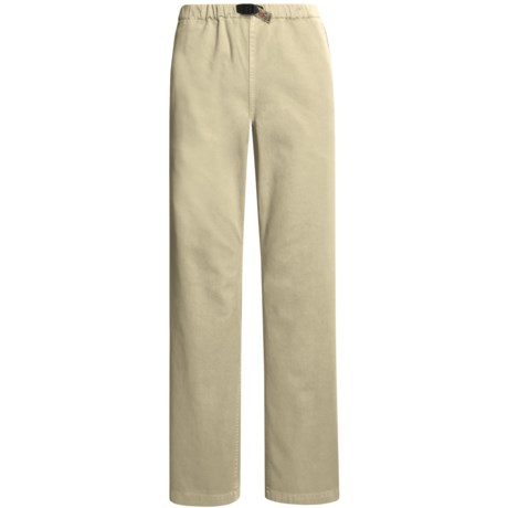 Gramicci Original G Dourada Pants - Cotton Twill, Straight Leg (For Women)