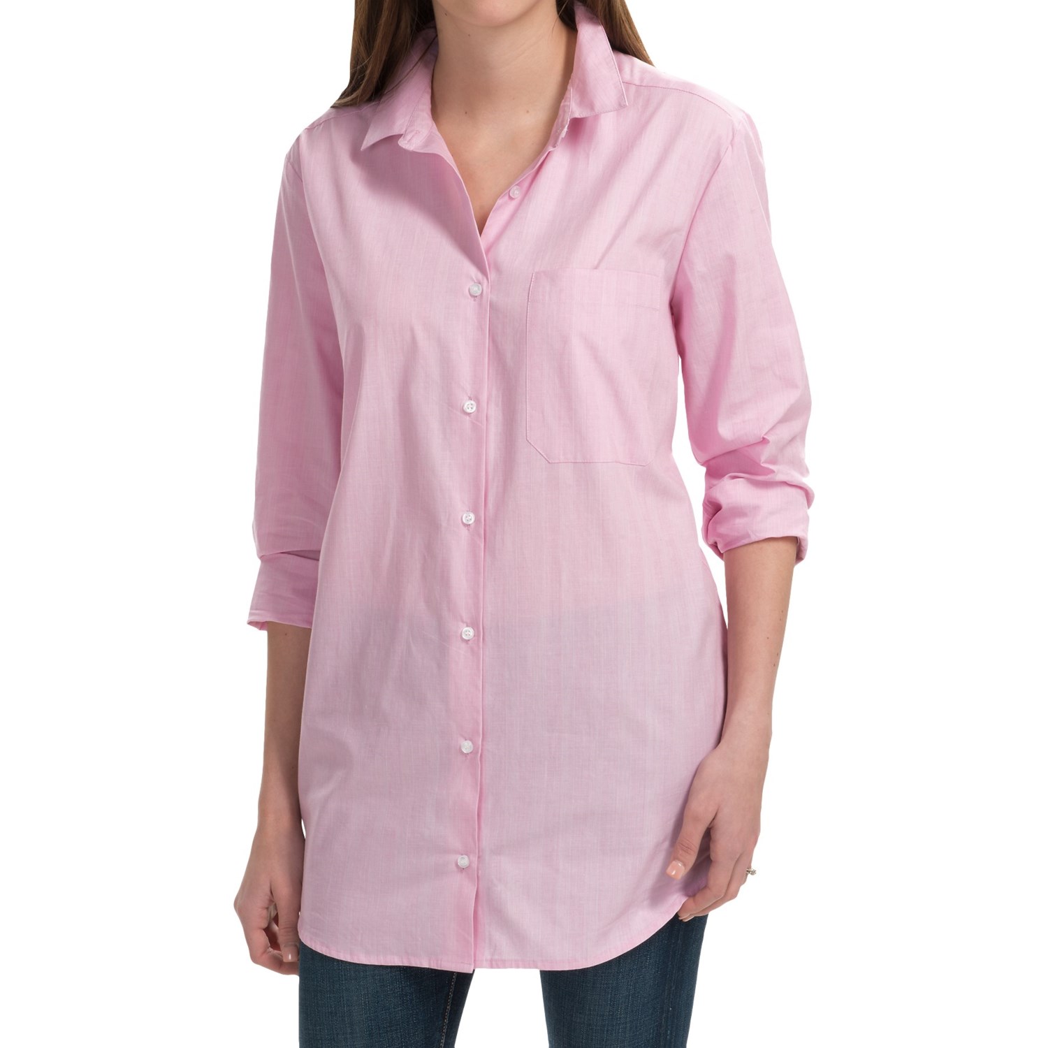 G.H. Bass & Co. Cotton Shirt – Long Sleeve (For Women)