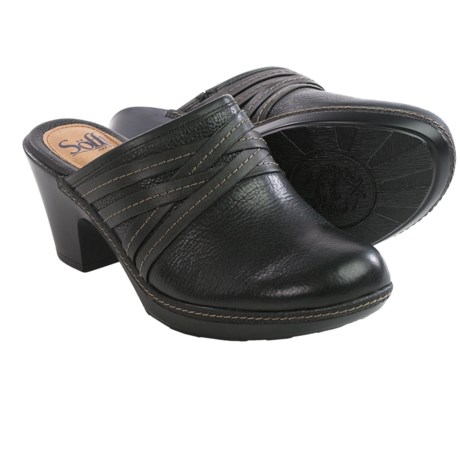 Sofft Leigh Leather Clogs (For Women)