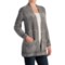 Inhabit Jacquard Open-Front Cardigan Sweater - Merino Wool (For Women)