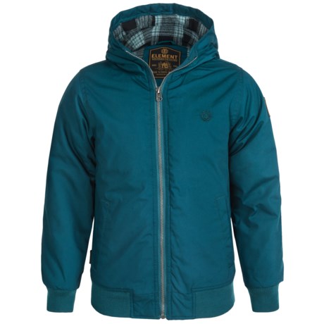 Element Dulcey Hooded Jacket - Insulated (For Little and Big Boys)