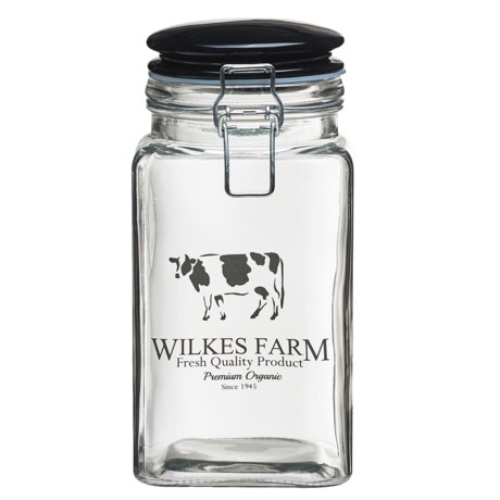 Global Amici Carolina Wilkes Glass Storage Jar - 52 oz.