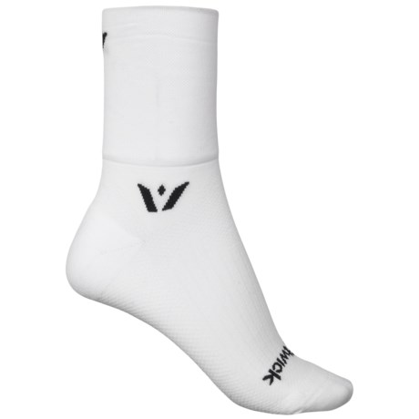 Swiftwick Four Compression Cycling Socks - Quarter Crew (For Men and Women)