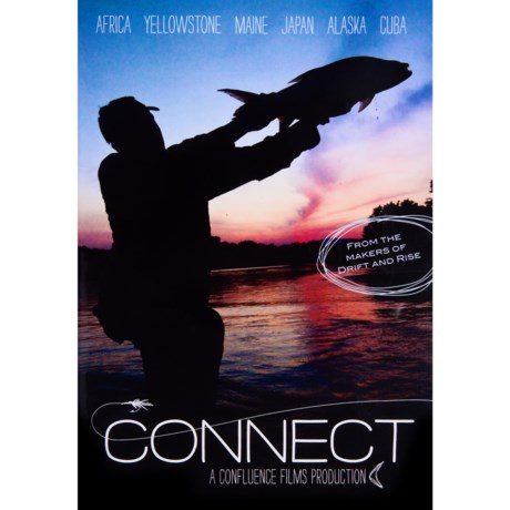 Confluence Films Connect Fly-Fishing DVD Movie