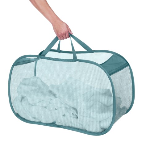 Whitmor Pop and Fold Laundry Basket