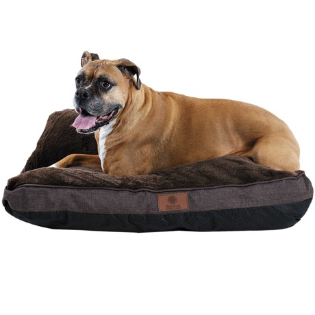 AKC Burlap Gusset Dog Bed - 27x36”