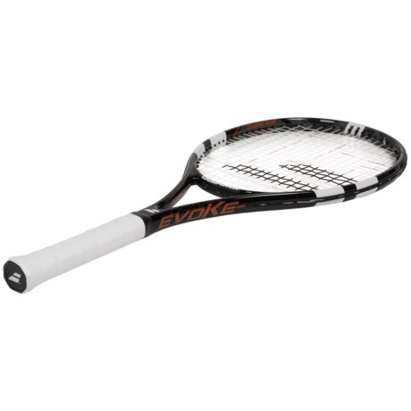 Babolat Evoke 102 Strung Tennis Racquet (For Men and Women)