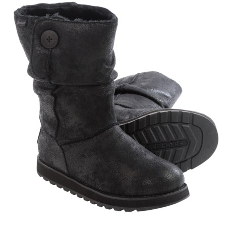 Skechers Keepsakes Leatheresque Slouch Boots (For Women)
