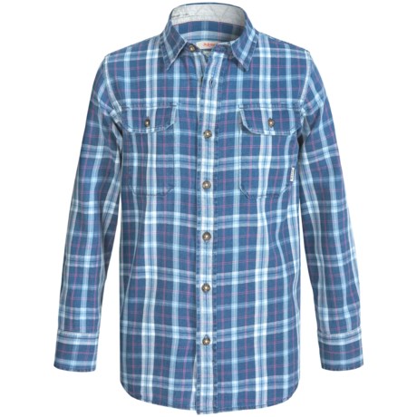 Burton Brighton Plaid Flannel Shirt - Long Sleeve (For Little and Big Boys)