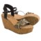 The Sak Solo Straw Wedge Sandals (For Women)