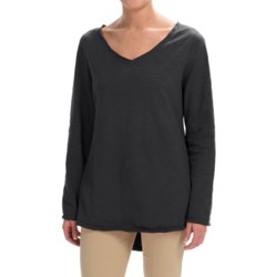 Neon Buddha Runaway Cotton Split-Back Shirt - Long Sleeve (For Women)