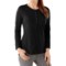 SmartWool Burnout Henley Shirt - Merino Wool, Long Sleeve (For Women)