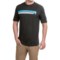 SmartWool Logo Stripe Slim T-Shirt - Merino Wool, Short Sleeve (For Men)