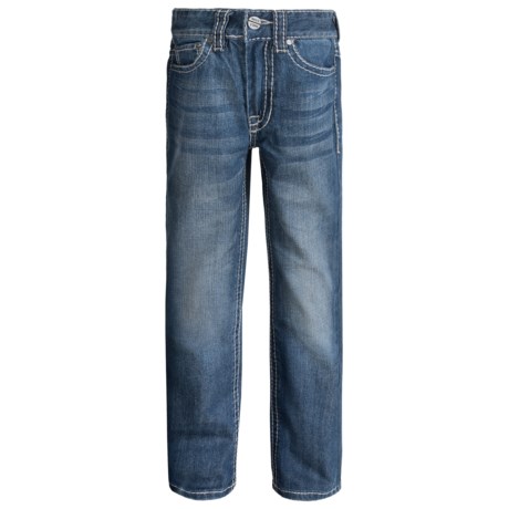 Rock & Roll Cowboy Ivory V-Pocket Jeans - Bootcut (For Little and Big Boys)