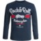 Rock & Roll Cowboy Graphic T-Shirt - Long Sleeve (For Little and Big Boys)