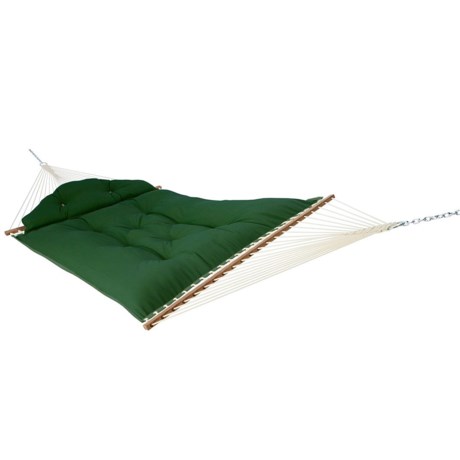 Tropic Island Tufted Hammock with Pillow