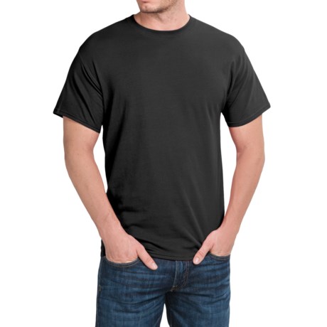 Hanes Stretch Cotton T-Shirt - Short Sleeve (For Men and Women)