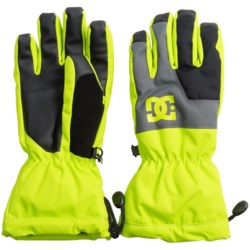 DC Shoes Seger Gloves - Waterproof, Insulated (For Boys)