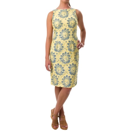 Chetta B Floral Lace Sheath Dress - Sleeveless (For Women)