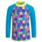 TYR Peace & Love Graphic Rash Guard - UPF 50+, Long Sleeve (For Little and Big Girls)