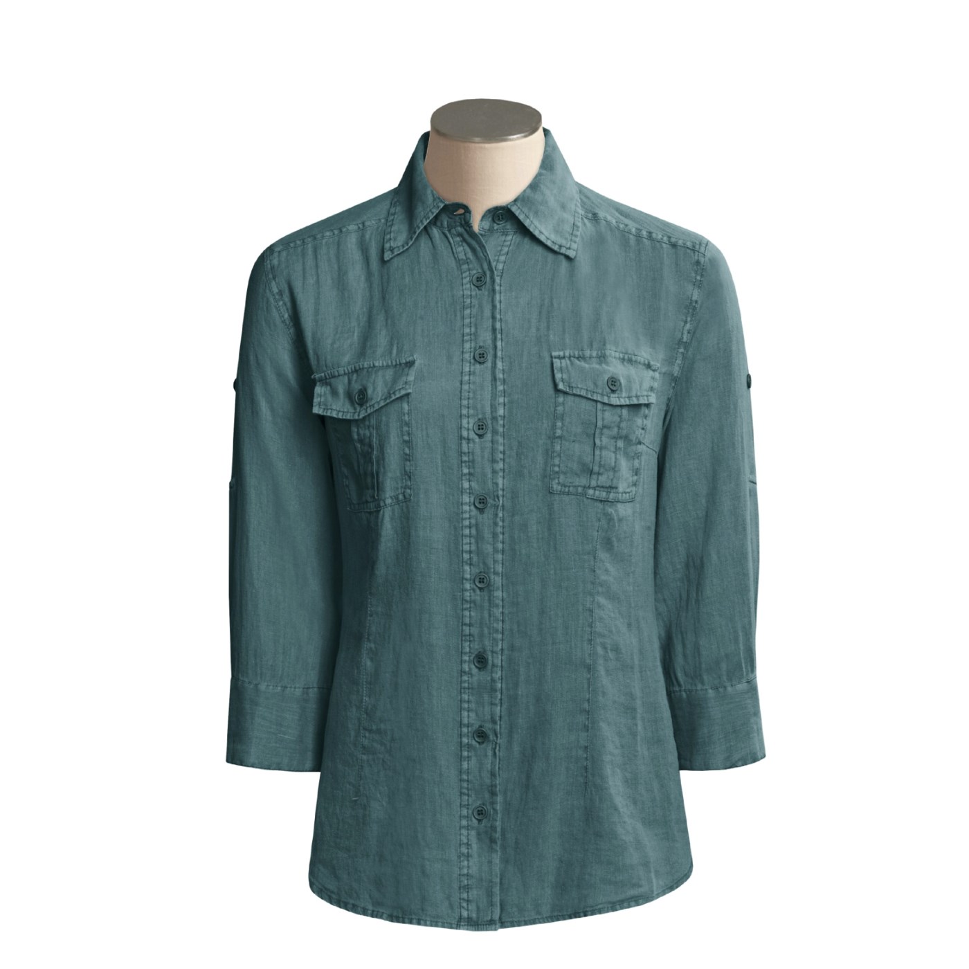 Pulp Linen Camp Shirt (For Women) 1387D 57