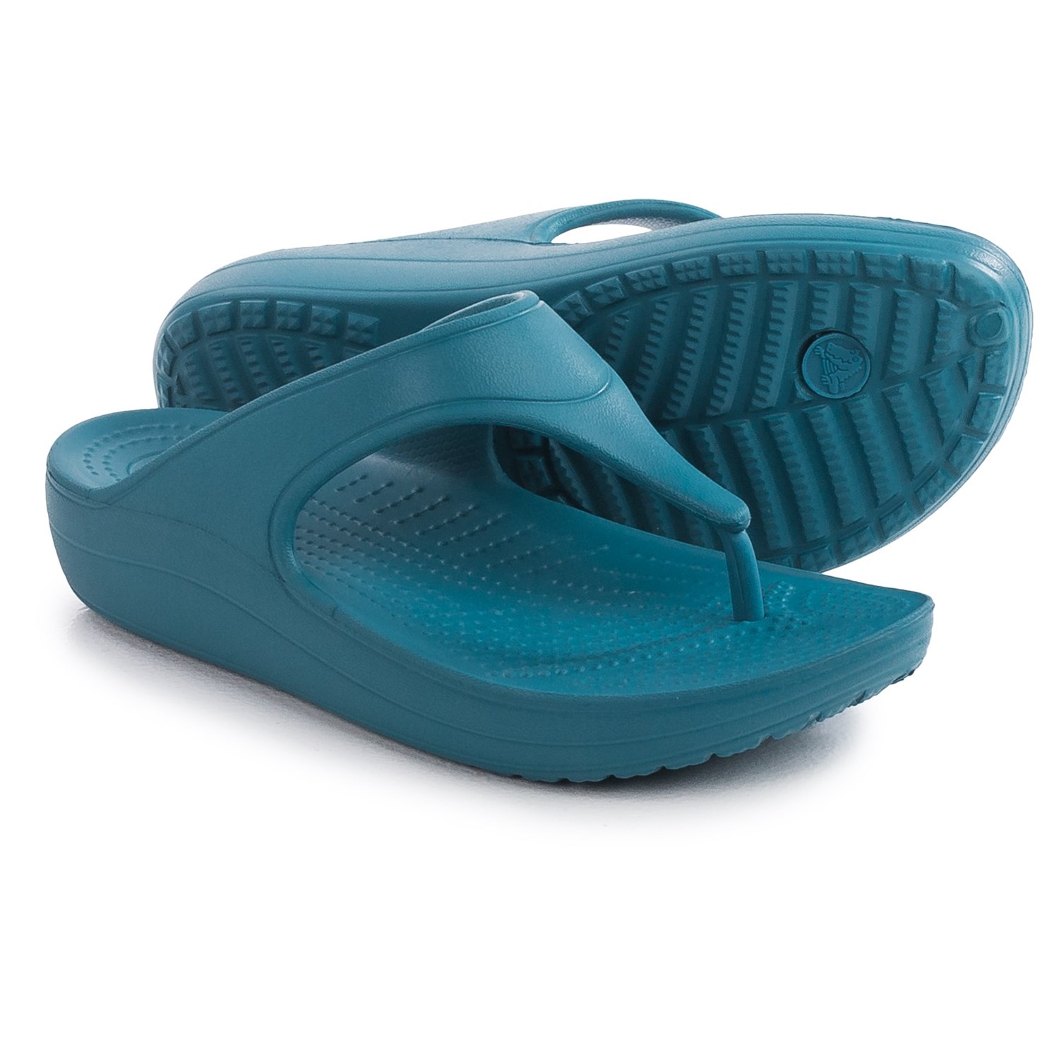 Crocs Sloan Platform Flip-Flops (For Women) 139HC - Save 51%
