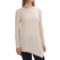 Philosophy Republic Clothing Philosophy Cashmere Fringed Handkerchief Tunic Sweater (For Women)