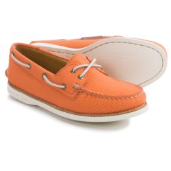 Sperry Gold Cup A/O Honeycomb Boat Shoes - Leather (For Women)