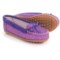 Minnetonka Solid Glitter Moc Shoes (For Little and Big Girls)