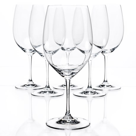 Riedel Vinum Cabernet/Merlot Wine Glasses - Crystal, Set of 6
