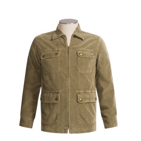 Barbour Washed Corduroy Safari Jacket (For Men) 1429N - Save 71%