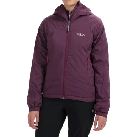 Rab Strata Polartec® Alpha Hooded Jacket - Insulated (For Women)