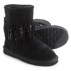 LAMO Footwear Alpine Fringed Boots - Suede (For Women)