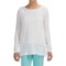 XCVI Hearst Crochet-Overlay Shirt - Long Sleeve (For Women)