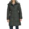 London Fog Puffer Walker Down Coat - Removable Hood (For Women)