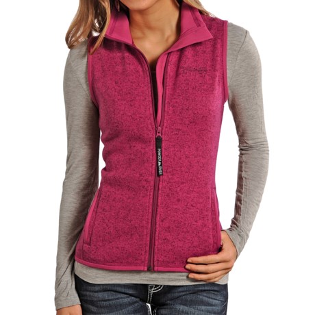 Powder River Outfitters Solid High-Performance Vest - Full Zip (For Women)