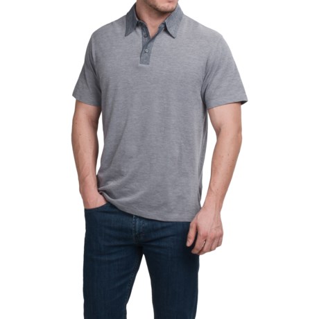 Tricots St. Raphael Birdseye Polo Shirt - Short Sleeve (For Men)