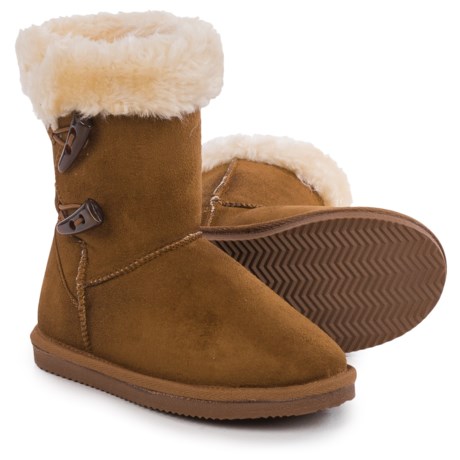 APRES Apres by LAMO Footwear Toggle Sueded Boots (For Little and Big Kids)
