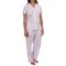 Carole Hochman Violet Garden Pajamas - Short Sleeve (For Women)