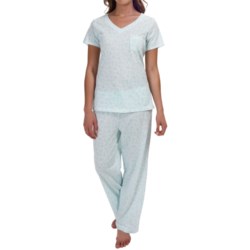 Carole Hochman Jersey Pajamas - Short Sleeve (For Women)