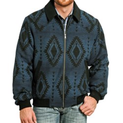 Powder River Outfitters Arizona Bomber Coat - Wool Blend (For Men)