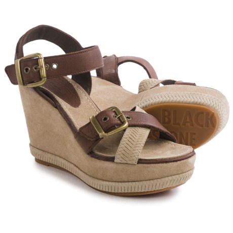 Blackstone DL41 Wedge Sandals - Leather (For Women)