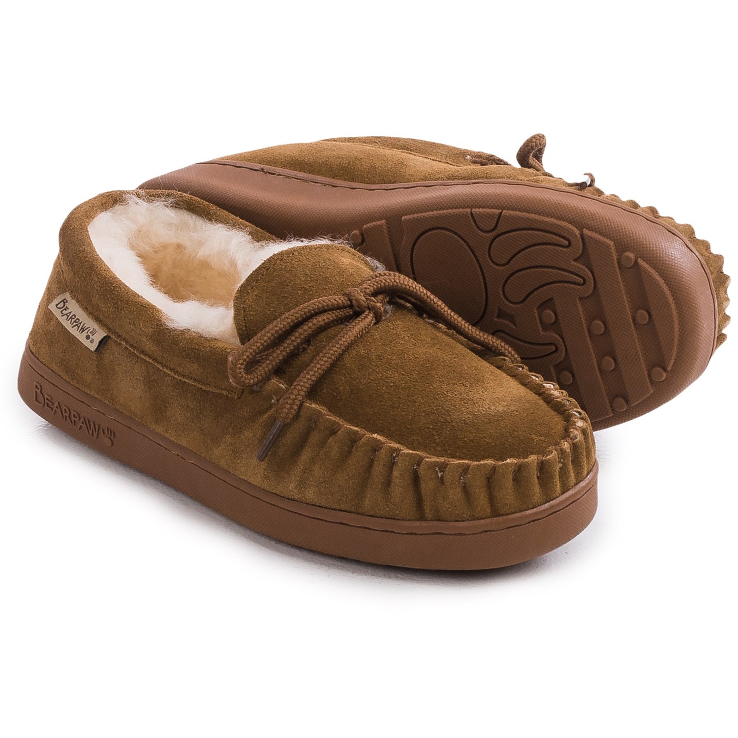 Bearpaw Sheepskin-Lined Moccasins (For Women) 148PR - Save 50%