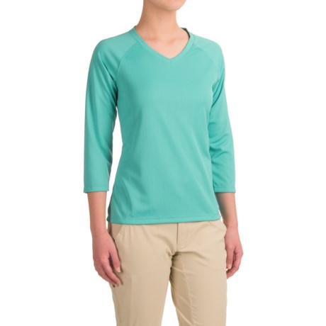 Columbia Sportswear PFG Skiff Agua Shirt - Omni-Wick®, UPF 50, 3/4 Sleeve (For Women)