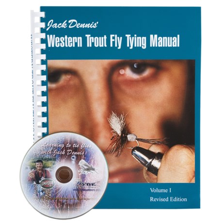 Snake River Book Company Western Trout Fly Tying Manual - Book and DVD Set